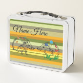 Liebe Igel Herbst zeichnend Lunchbox (Rückseite)