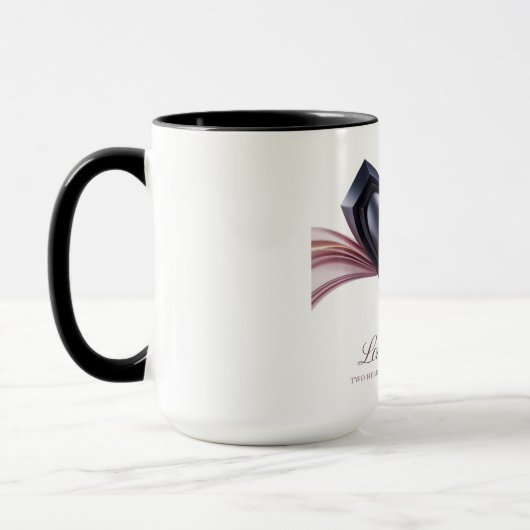 Liebe Ignites Heartbeat Tasse (Links)