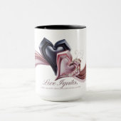 Liebe Ignites Heartbeat Tasse (Zentrum)