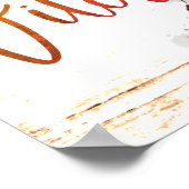 Liebe ihr, aber Verließ ihre Wildpferdeskizze Poster (Ecke)