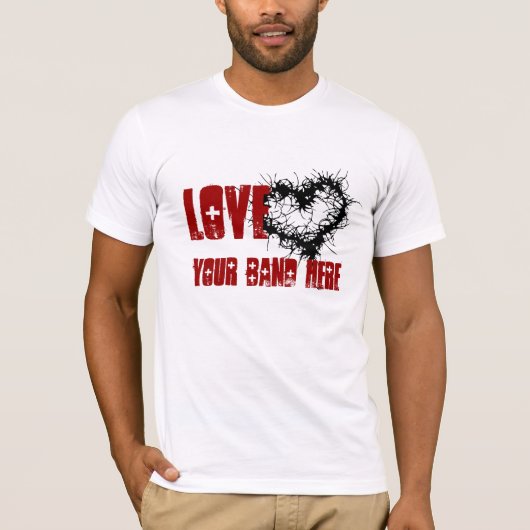 Liebe Ihr Band T-Shirt (Vorderseite)