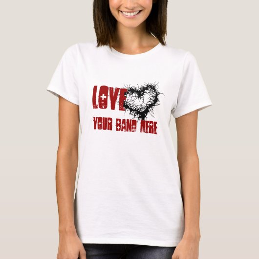 Liebe Ihr Band T-Shirt (Vorderseite)