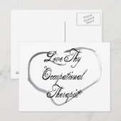 Liebe Ihr Berufstherapeut Postkarte (Vorne/Hinten)