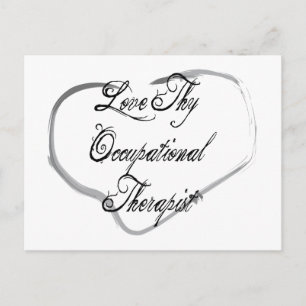 Liebe Ihr Berufstherapeut Postkarte
