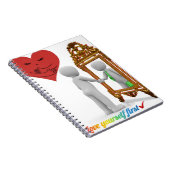 Liebe Ihr erstes Motivierend Notebook | SELBST-L Notizblock (Rechte Seite)