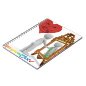 Liebe Ihr erstes Motivierend Notebook | SELBST-L Notizblock (Linke Seite)