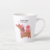 Liebe Ihr ewig Niedlicher französischer Dackel Hun Milchtasse (Rechts)