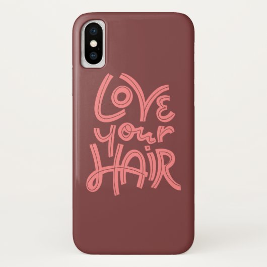 Liebe Ihr Haar Case-Mate iPhone Hülle (Rückseite)