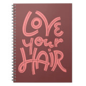 Liebe Ihr Haar Notizblock (Vorderseite)