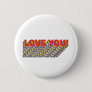 LIEBE IHR Layout Retro-Typografie Zitat Button