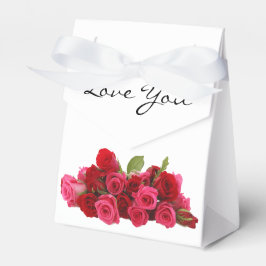 Liebe Ihr Liebling für immer Rot und Rosa Rosen Geschenkschachtel