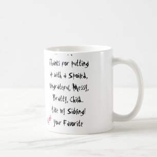 Liebe Ihr Liebling! Mama-Tasse Kaffeetasse