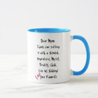 Liebe Ihr Liebling! Mama-Tasse