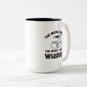 Liebe Ihr Lieblingshühnchen Zweifarbige Tasse (VorderseiteRechts)