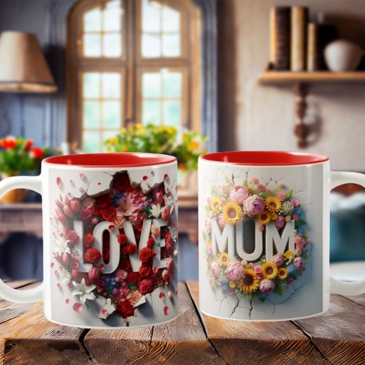 Liebe Ihr Mama Tasse für den Muttertag