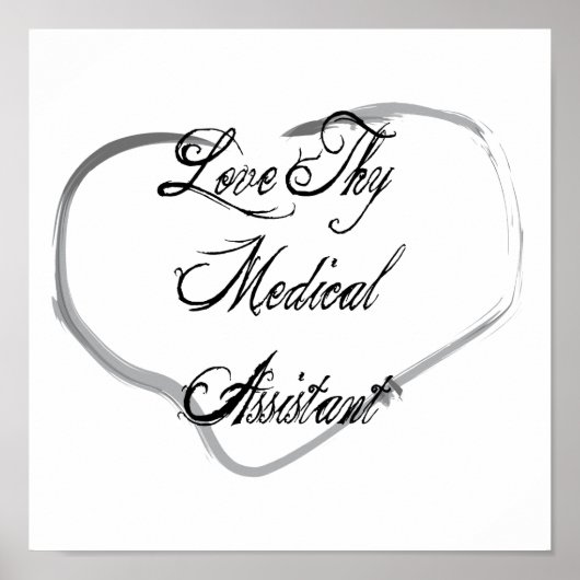 Liebe Ihr medizinischer Assistent Poster (Vorne)
