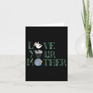 Liebe Ihr Mutter-Erde-Tag Art-T-Shirt_1 Karte