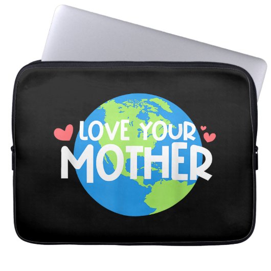 Liebe Ihr Muttererdtag Laptopschutzhülle (Vorderseite)