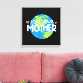 Liebe Ihr Muttererdtag Leinwanddruck (Insitu (Wohnzimmer))