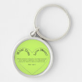 Liebe Ihr Name Schlüsselanhänger (Vorne)