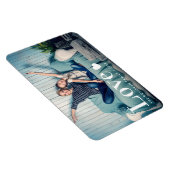 Liebe | Ihr persönliches Foto und Ihr Herz Magnet (Rechte Seite)