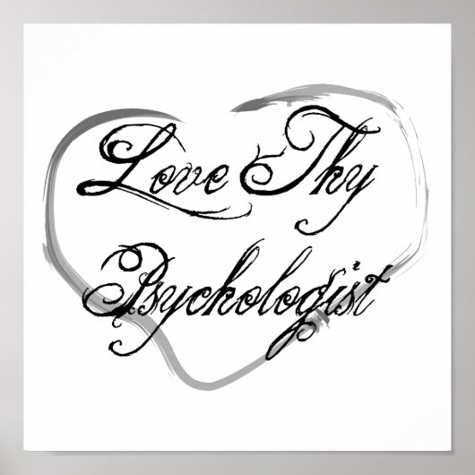 Liebe Ihr Psychologe Poster (Vorne)