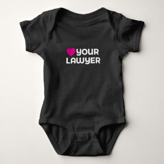 Liebe Ihr Rechtsanwalt-Baby-Bodysuit Baby Strampler