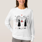 Liebe, ihr Schwester T-Shirt (Vorderseite)