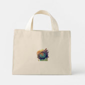 Liebe Ihr Spiegelbild Mini Stoffbeutel (Rückseite)