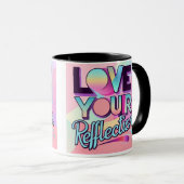 Liebe Ihr Spiegelbild Tasse (VorderseiteRechts)