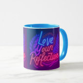 Liebe Ihr Spiegelbild Tasse (VorderseiteRechts)