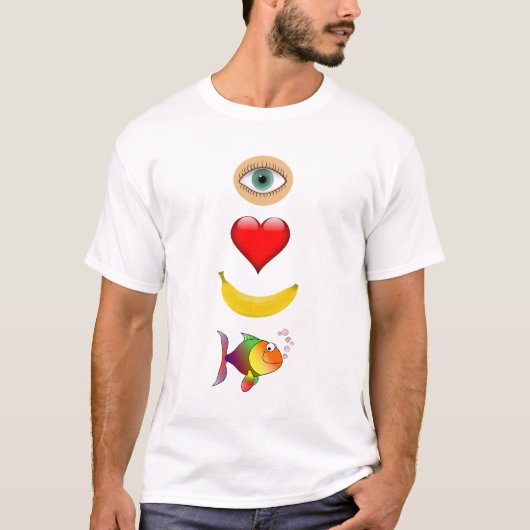 Liebe Ihre Bananenfische! T-Shirt (Vorderseite)
