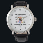 Liebe Ihre Nieren Sie sind lebenswichtig (Nephron) Armbanduhr<br><div class="desc">Nephrologen erzählen gerne Zeit mit dieser Uhr,  die die verschiedenen Teile eines Nierennehrons zusammen mit dem Sprichwort "Liebe Deine Nieren sind lebenswichtig" in Liebe Letters Schriftart zeigt. Kein Dialysepatient,  der sich durch gute Ausbildung und wissenschaftlichen Spaß vergnügen kann!</div>
