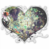 Liebe Ihre Welt Aufkleber (Vorderseite)