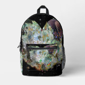 Liebe Ihre Welt Bedruckter Rucksack (Vorderseite)