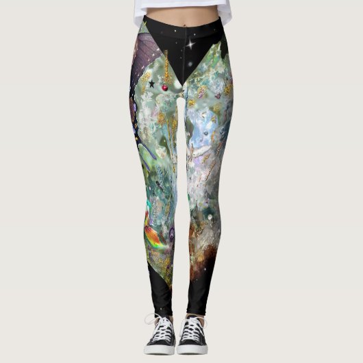 Liebe Ihre Welt Leggings (Vorderseite)
