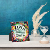 Liebe Ihrer Familie "Inspirivity" Plaque Fotoplatte (InSitu)