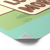 Liebe Ihrer Familie mehr als Geld Poster (Ecke)