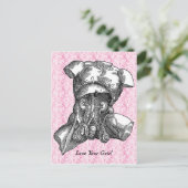 Liebe Ihrer Guts Postkarte (Stehend Vorderseite)