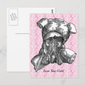 Liebe Ihrer Guts Postkarte (Vorne/Hinten)