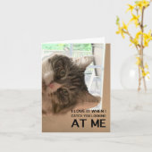 Liebe Ihrer Kataparte Karte (Gelbe Blume)