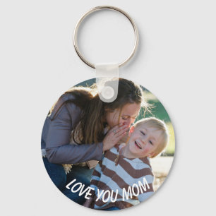 Liebe Ihrer Mama, Personalisiertes Foto Schlüsselk Schlüsselanhänger
