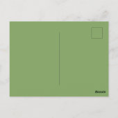 Liebe Ihrer Mutter Erde Tag Herzverliebte Postkarte (Rückseite)