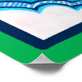 Liebe Ihrer Mutter Erden Tag Erden Herz Poster (Ecke)