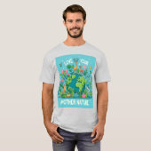 Liebe Ihrer Mutter (Natur) T-Shirt (Vorne ganz)