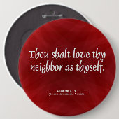 Liebe Ihrer Nachbargalaten 5:14 Button (Vorne & Hinten)