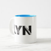 Liebe Ihrer Nachbarschaft Tasse (Vorderseite Links)