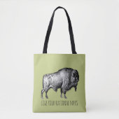 Liebe Ihrer Nationalparks Buffalo Tasche (Vorderseite)