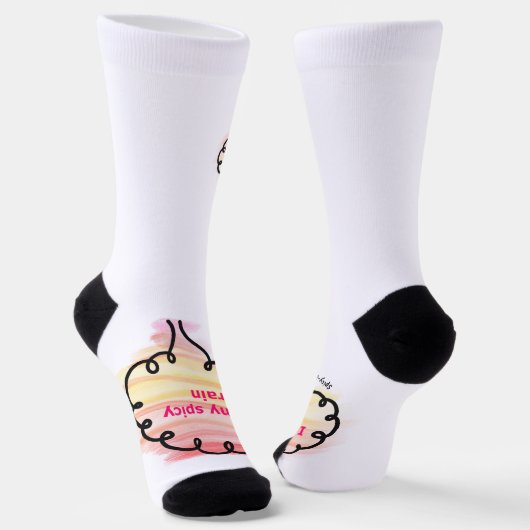 Liebe Ihrer neurospicalen Hirnsocken Socken (Gewinkelt)