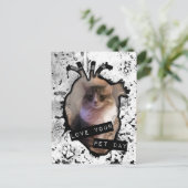 Liebe Ihres Haustiertages Postkarte (Stehend Vorderseite)